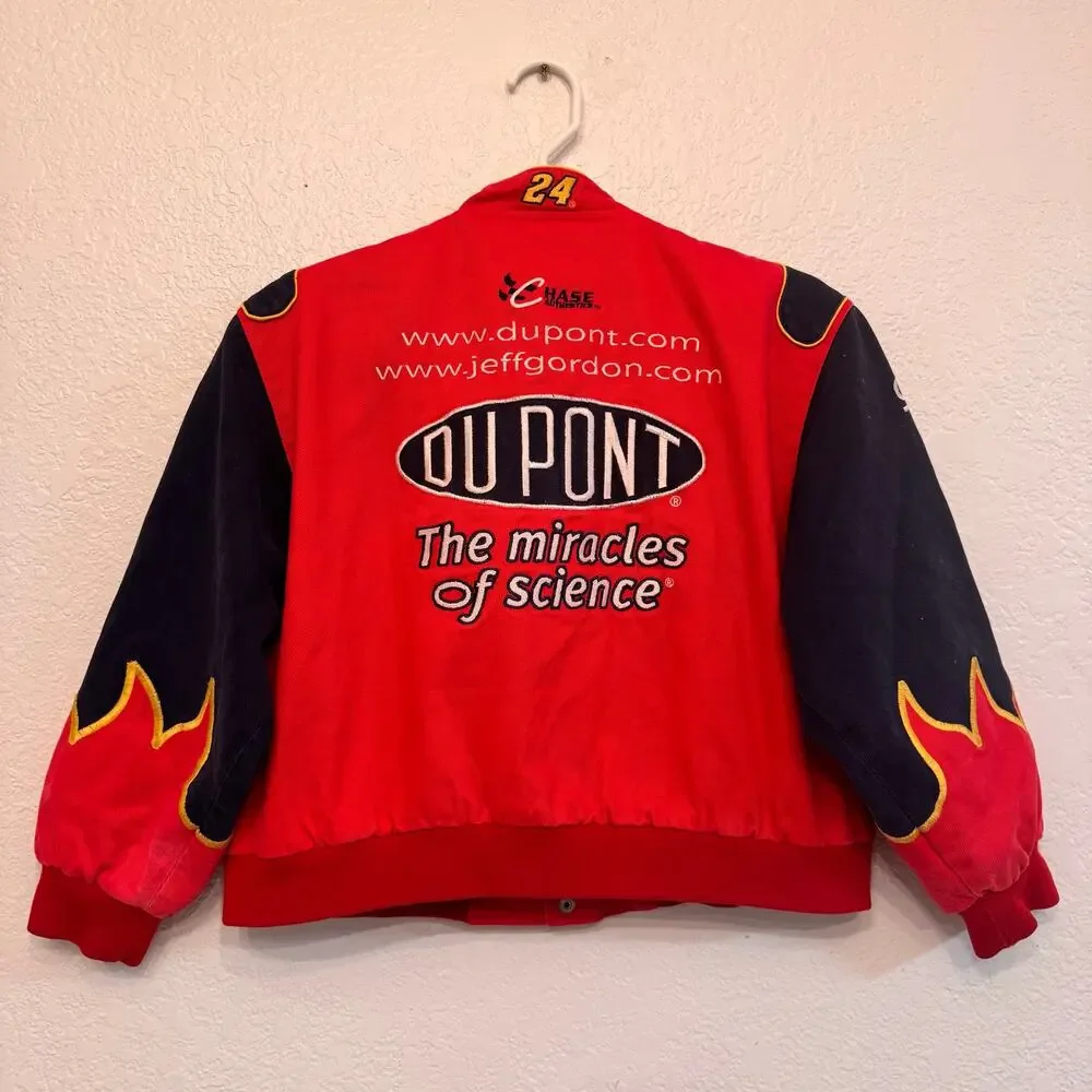 VTG Chase Authentics Jeff Gordon DuPont NASCAR Embroidered racing Boy’s Jacket